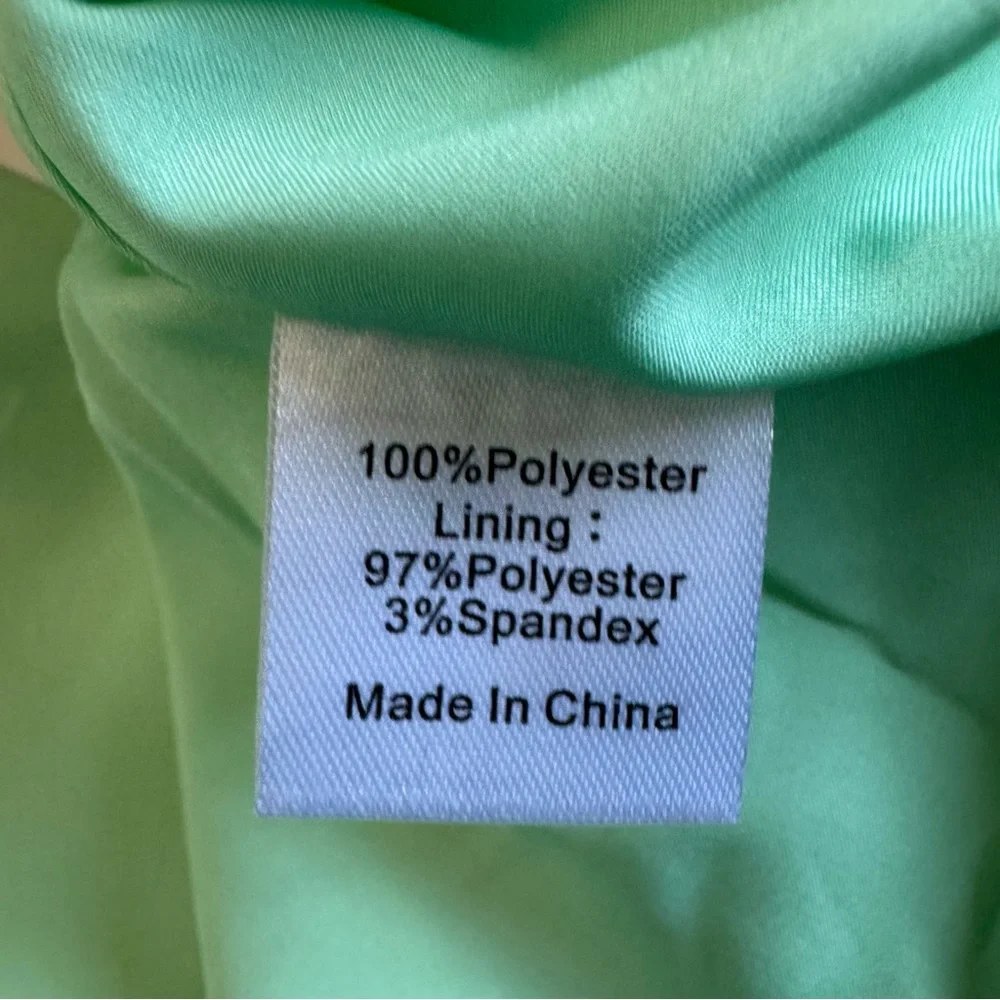 Tuckernuck Mint Chip Leather Mini Skirt - Picture 9 of 9